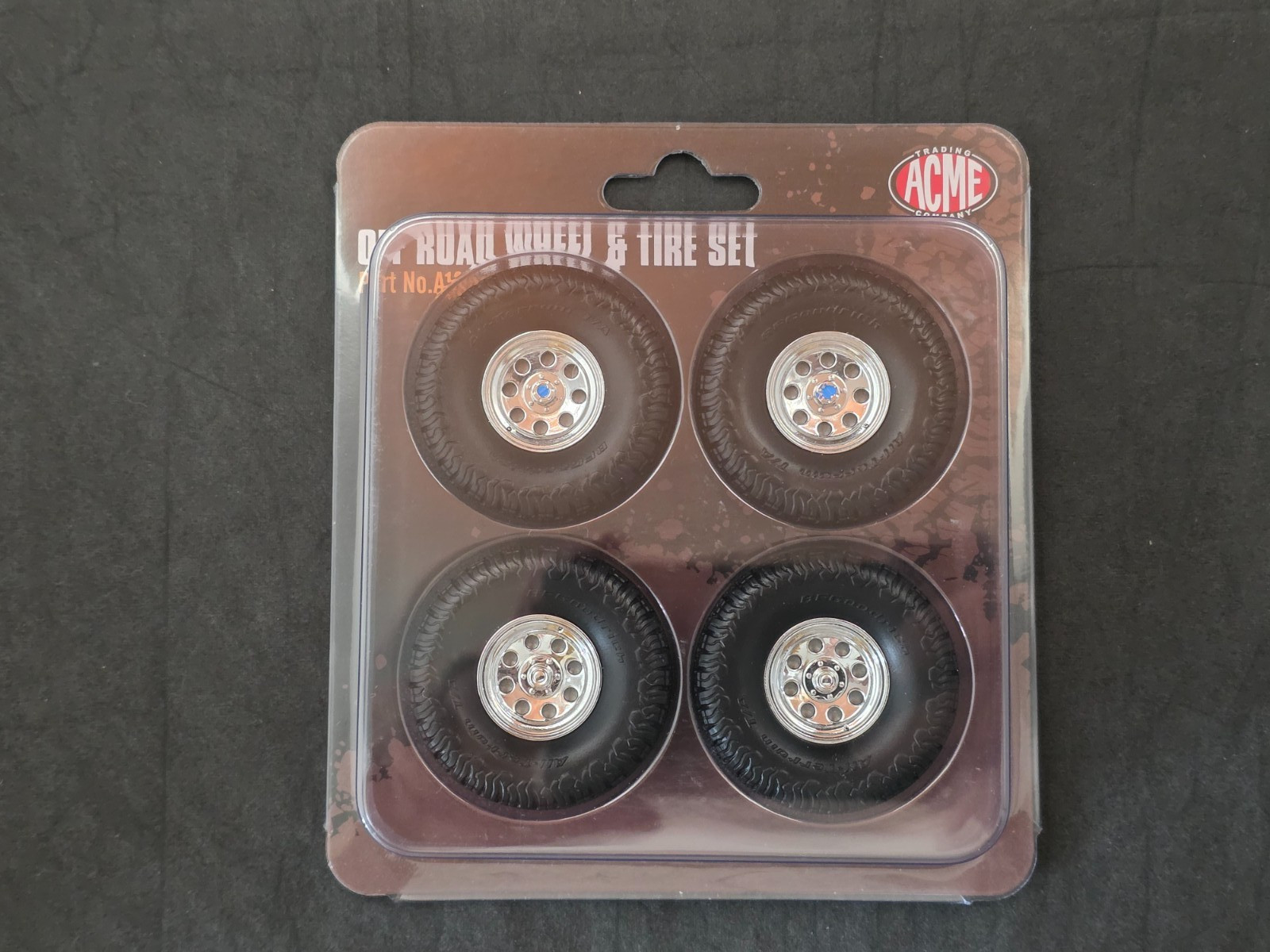 ACME 1:18 Scale Off Road Wheel and Tire Set – A1807716W – NISB