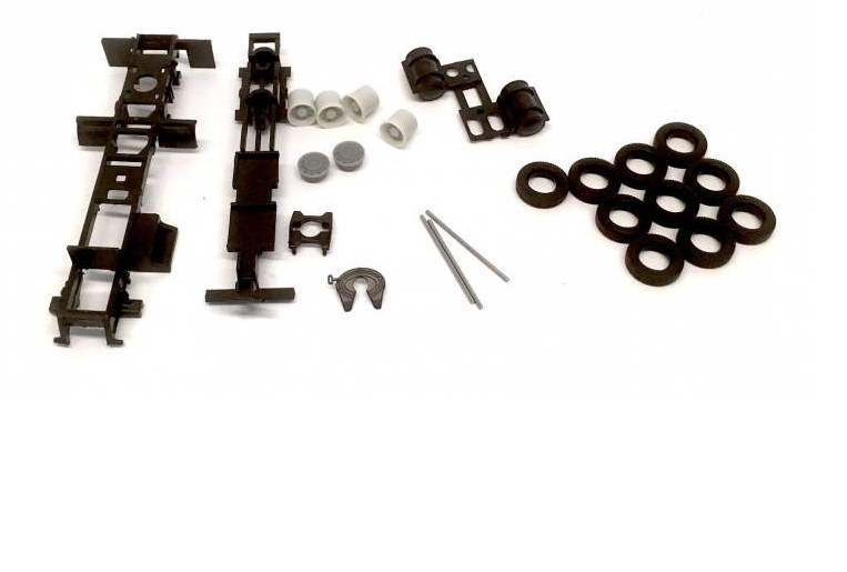 Promotex Kenworth GMC Peterbilt Long Chassis Kit Accessory 1:87 HO Scale 5485