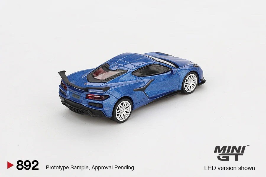 Mini GT 1/64 – Chevrolet Corvette Z06 2023 Elkhart Lake Blue Metallic MGT00892-R