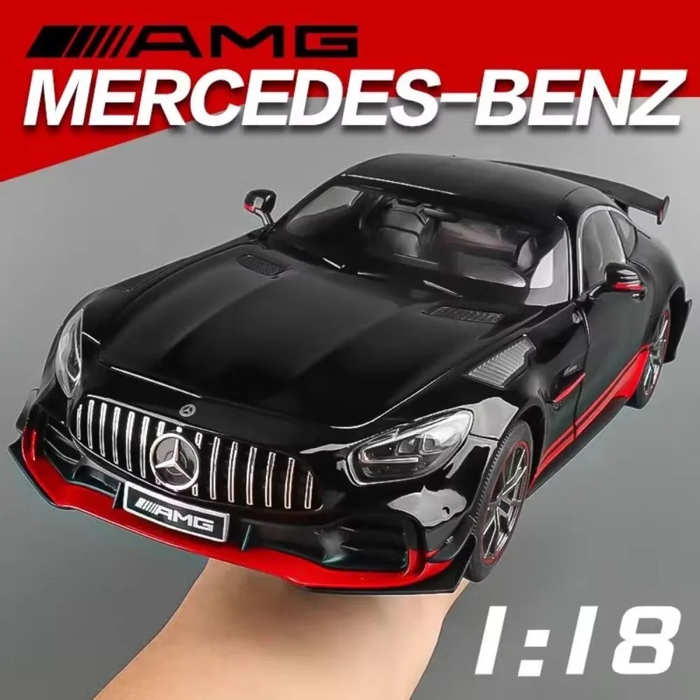 1:18 Mercedes-AMG GT-R Diecast Model Car – Luxury Sports Collectible, Detailed
