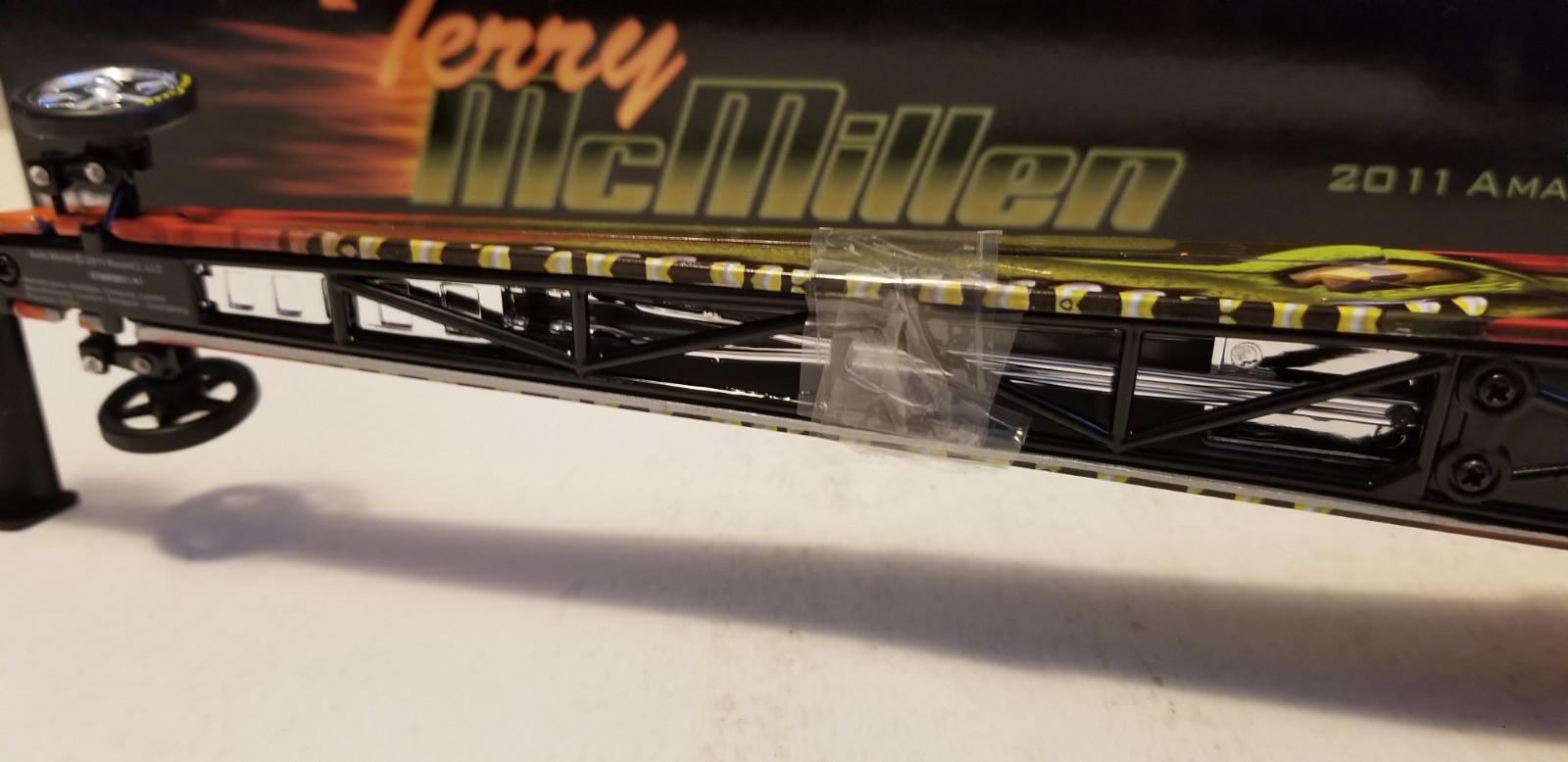 Terry Mcmillen 2011 AMALIE MOTOR OIL NHRA Top Fuel Dragster 1/24 By AUTO WORLD