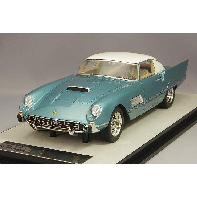Tecnomodel Ferrari 410 Superfast 0483 SA Light Blue White 1956 1/18
