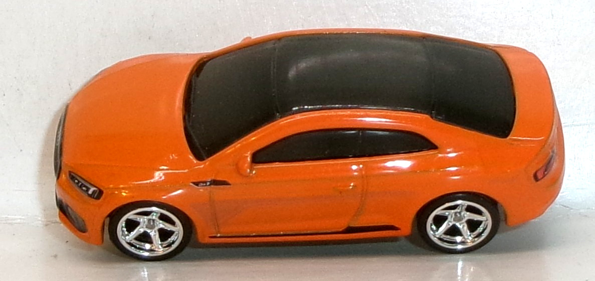 LOOSE 2026 HOT WHEELS 1:64 ORANGE AUDI RS 5 COUPE WHEEL SWAP REAL RIDERS