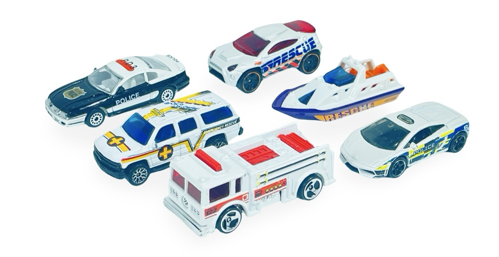 1/64 Diecast Misc. Police Fire Playlot – 50++ Police Cruisers Fire Rescue SUVs++
