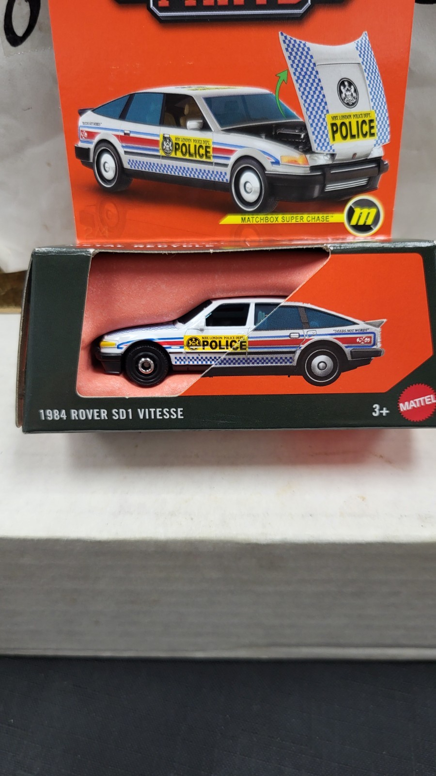NIB 2026 1984 ROVER SD1 VITESSE SUPER CHASE MOVING PARTS 1/64 MATCHBOX #2/4