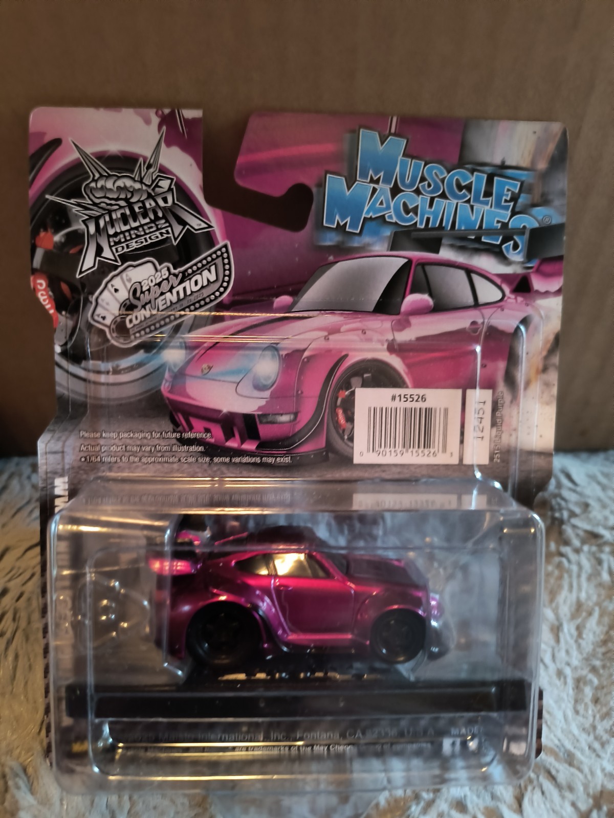 Muscle Machines Las Vegas 2025 Super Convention Porsche 993 911 RWB 1 of 1500