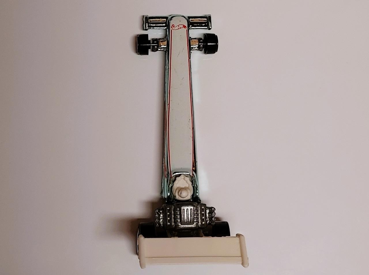 Hot Wheels Driven to the Max Rear Engine Dragster in Chrome Racing Metals Series