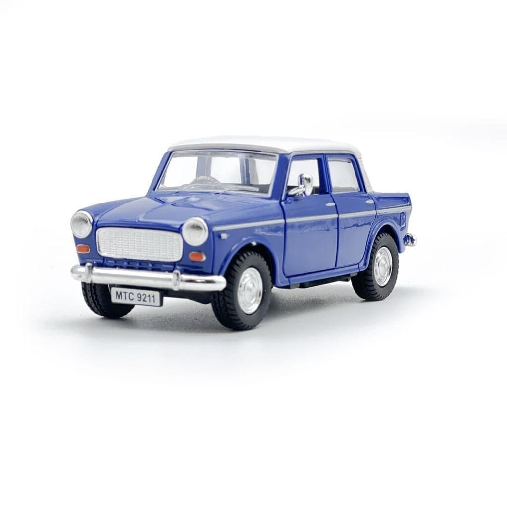 Queens 70 Toy Model Fiat Openable Doors Pull Back Action – Gift Toys for Kid