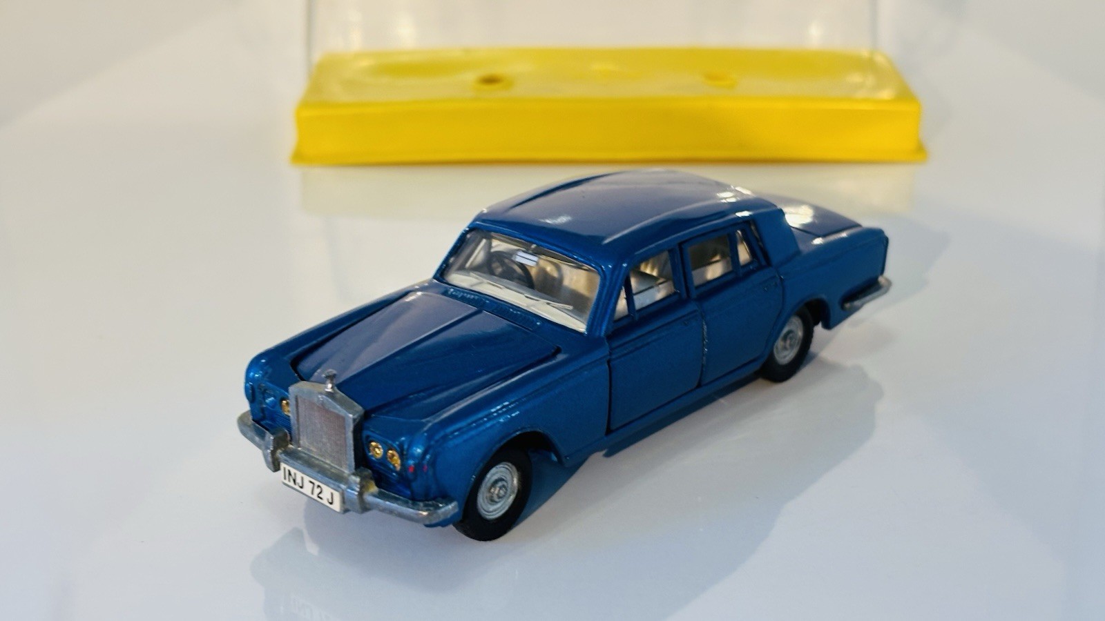 Dinky Toys #158 Rolls-Royce Silver Shadow – Blue – Boxed