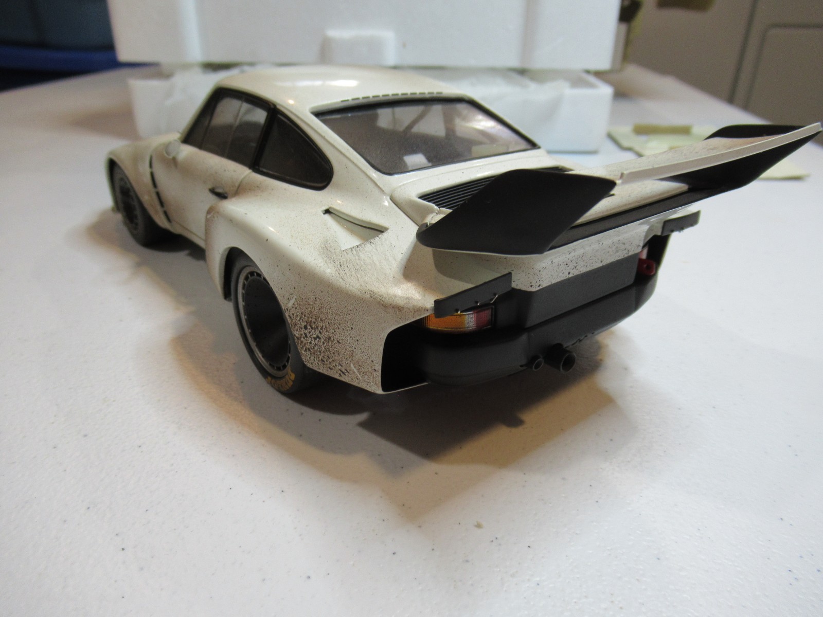 1976 Porsche 935 White Works Prototype Ultra Rare Finish Line Plus FLP Exoto