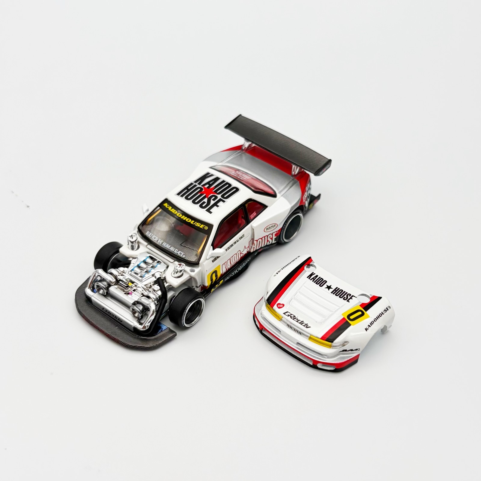 Kaido House x Mini GT 1:64 Nissan Silvia S13-R Circuit Spec V1 #251