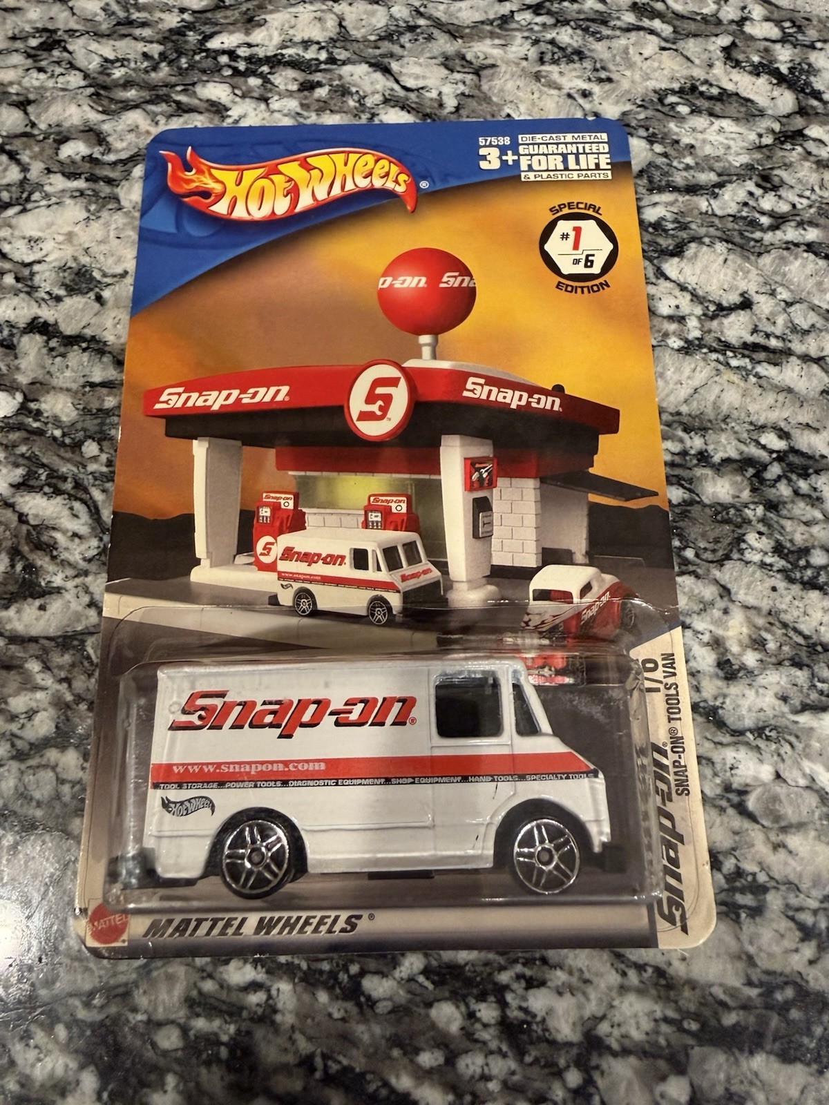 Hot Wheels Snap-on Special Edition Snap-on Tools Van 1:64 Diecast 2003