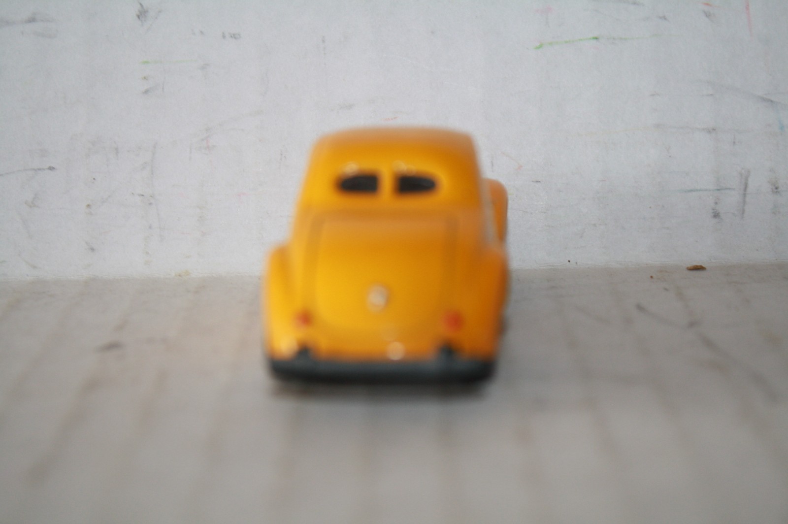 1941 WILLYS COUPE GASSER CAR DIECAST-1/64-GOOD-YELLOW-LOOSE-JOHNNY LIGHTNING
