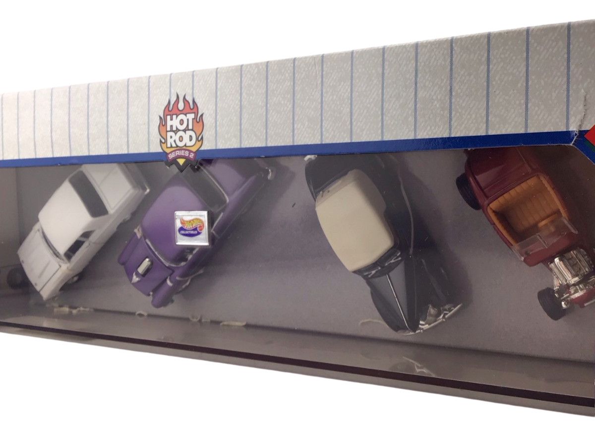 Hot Wheels Collectibles Hot Rod Series 2 REGGIE’S CARS Set Mattel Die-Cast