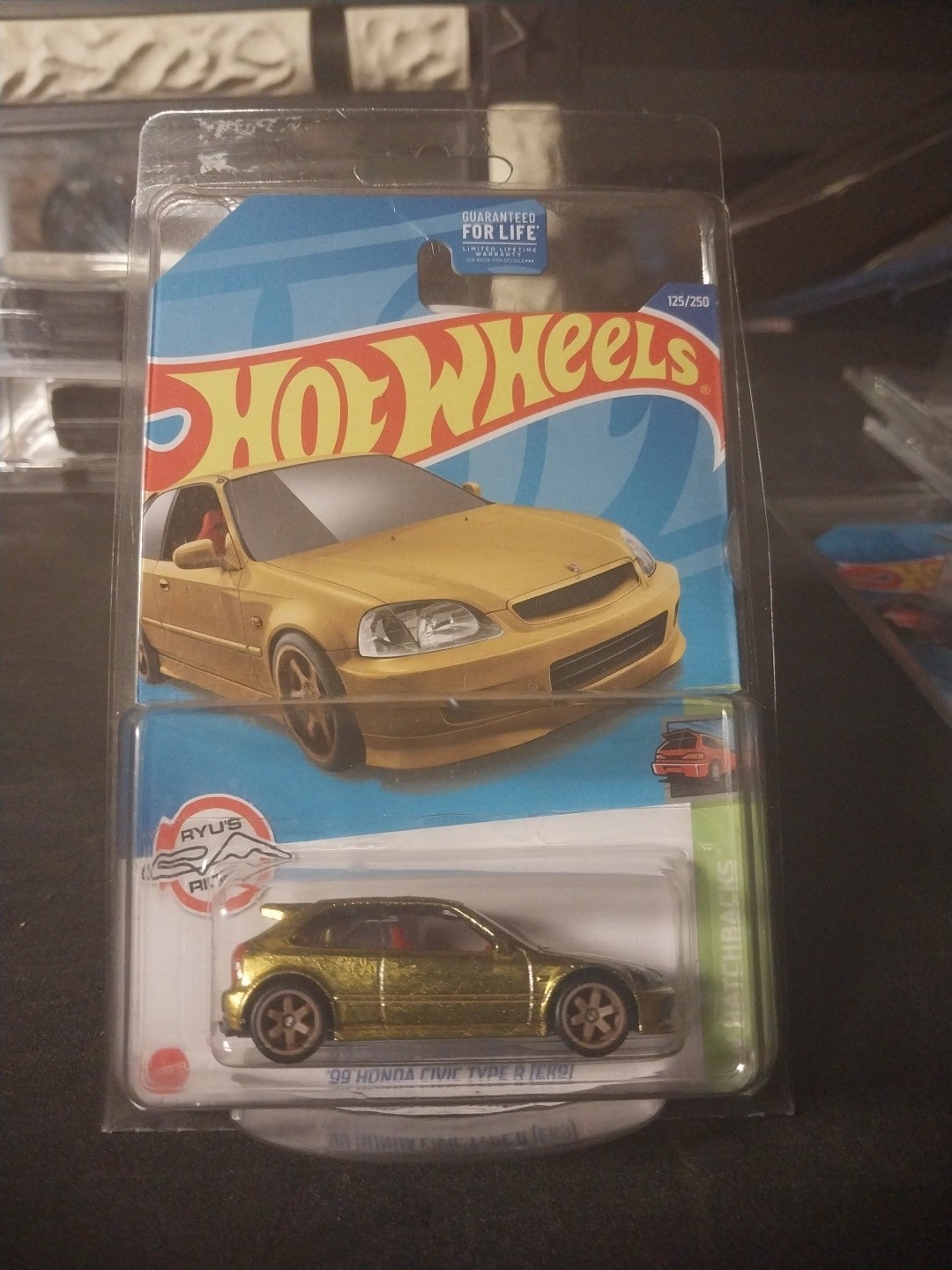 Hot Wheels 99 Honda Civic Type R (EK9) 125/250 Super Treasure Hunt