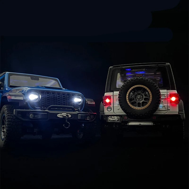 1:18 Jeep Wrangler Rubicon Alloy Off-road Vehicles Car Model Diecast & Toy Metal