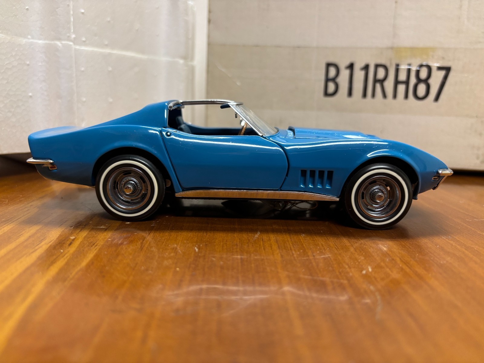 1/24 Franklin Mint 1968 Chevrolet Corvette Stingray “Blue” L88 EXCELLENT COND.