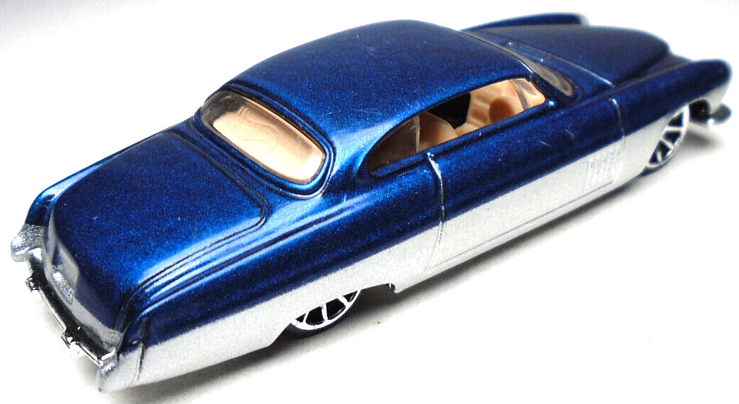 2012 HOT WHEELS MYSTERY CARS FISH’D & CHIP’D BLUE & SILVER 3 1/8″ DIECAST CAR