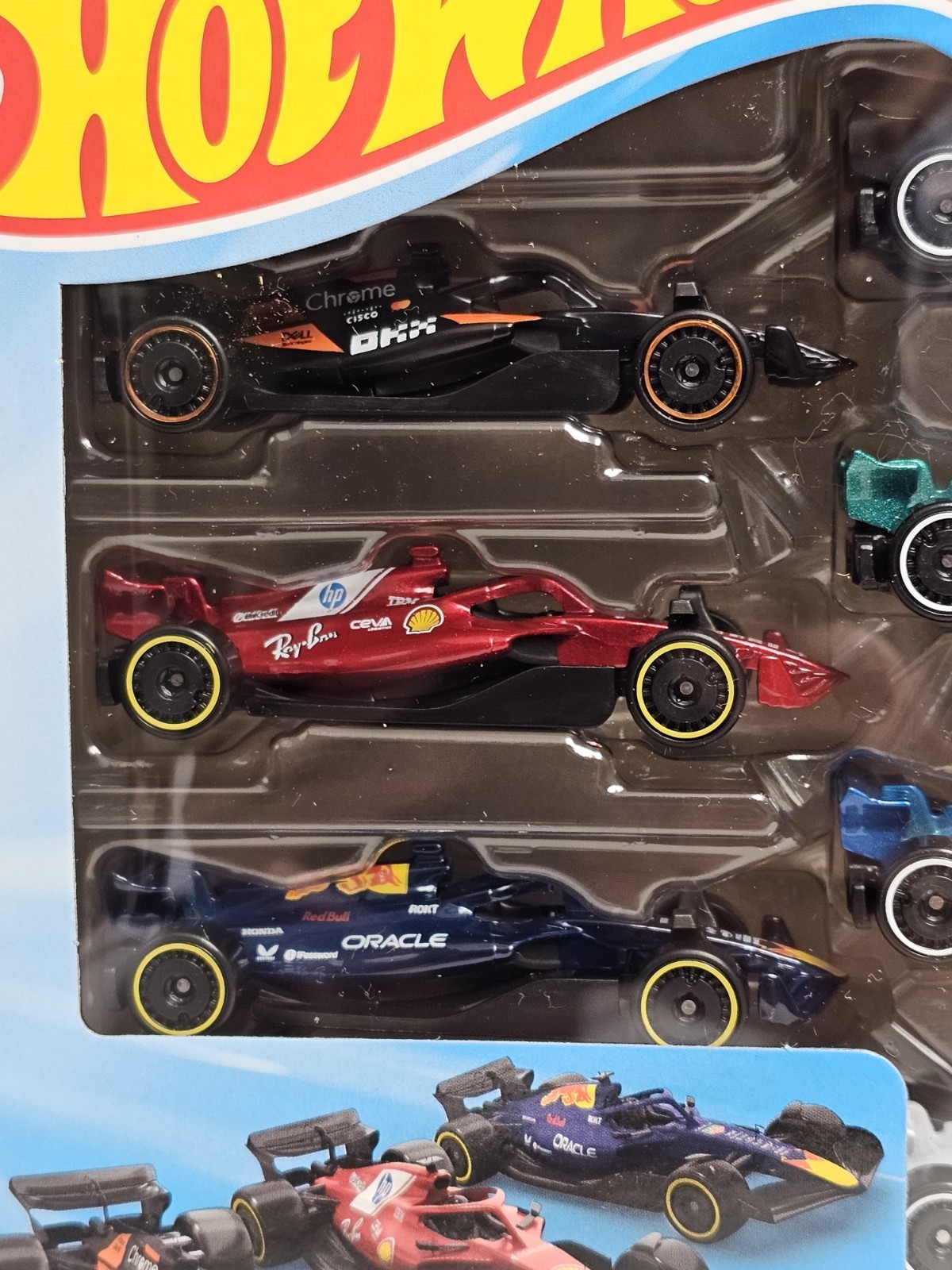 Hot Wheels Formula 1 F1 2025 10-Pack All 10 Teams McLaren Ferrari Red Bull