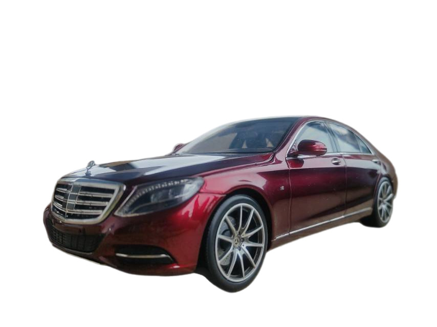2pcs 1:18 Benz metal hood ornament for 1/18 model car (electroplated)