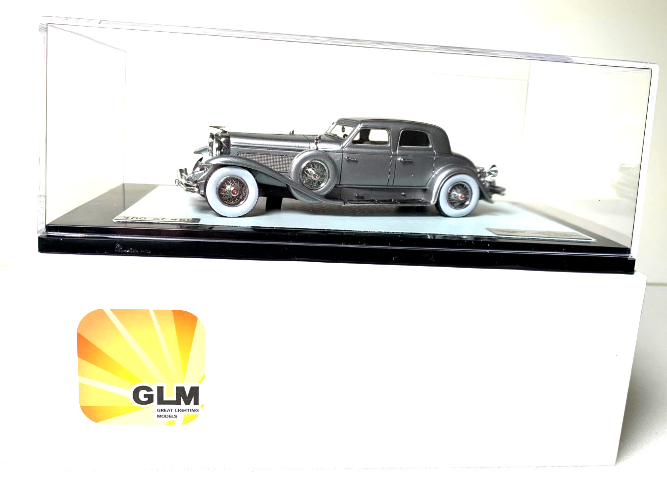 GLM 1933 Duesenberg SJ Arlington Torpedo Sedan 1:24 Scale Inv. #5455