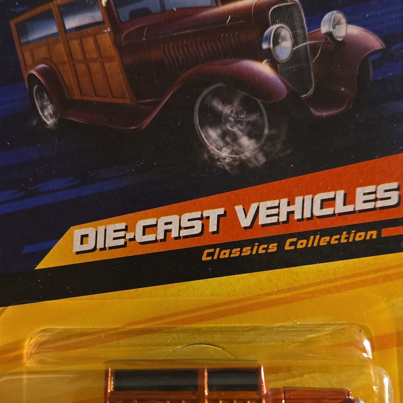 Adventure Force Classics Collection 1932 Ford Woody Wagon 1:64 Diecast Brown