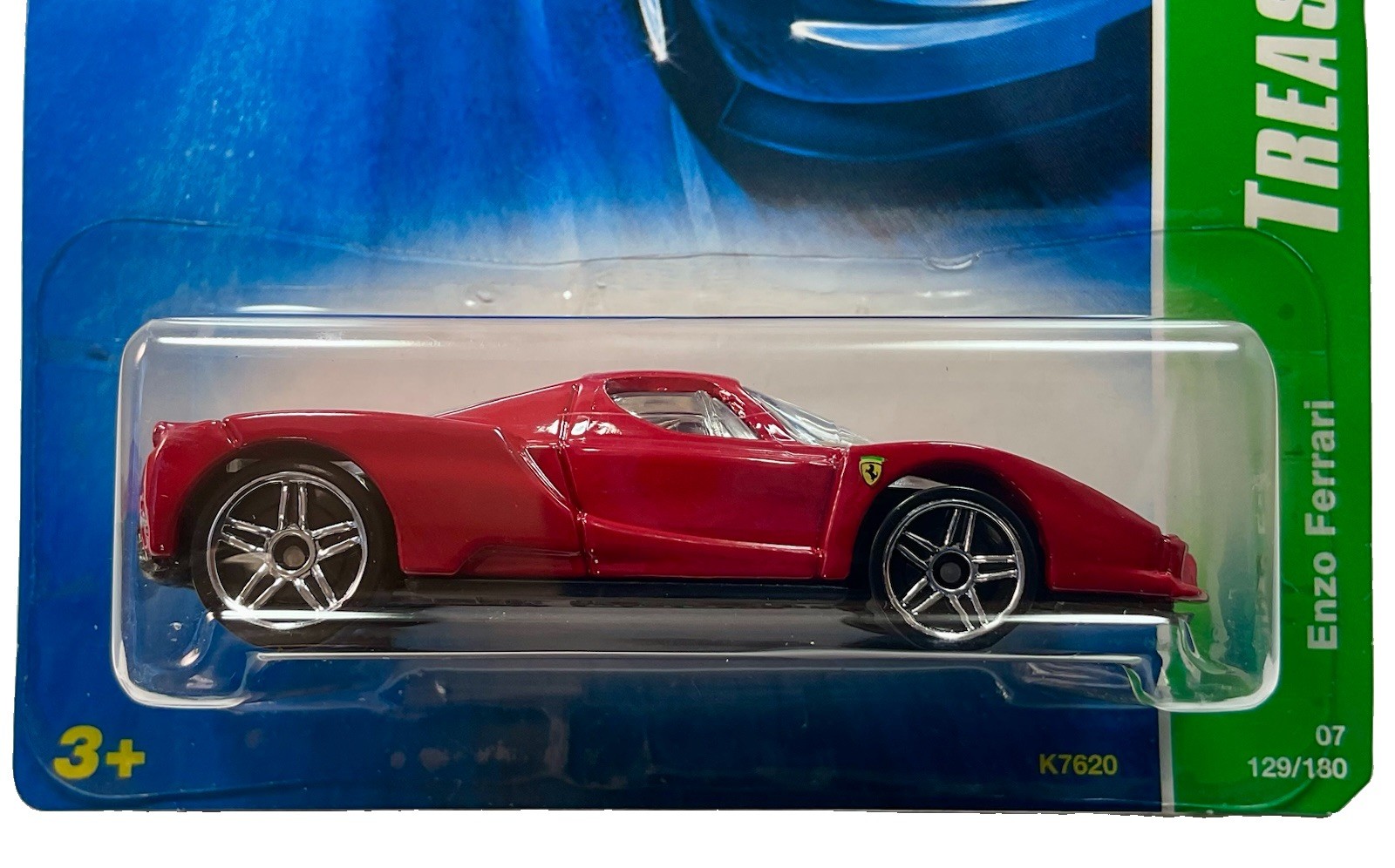 2007 Hot Wheels Treasure Hunt – Enzo Ferrari Cherry Red – THunt 9/12