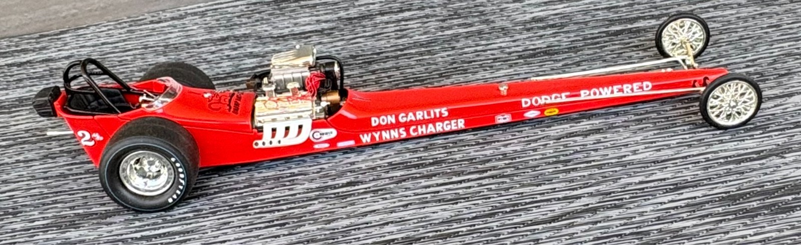 1320 The Fuelers 1:24 Swamp Rat X Don Garlits 1966 Dodge Top Fuel Dragster