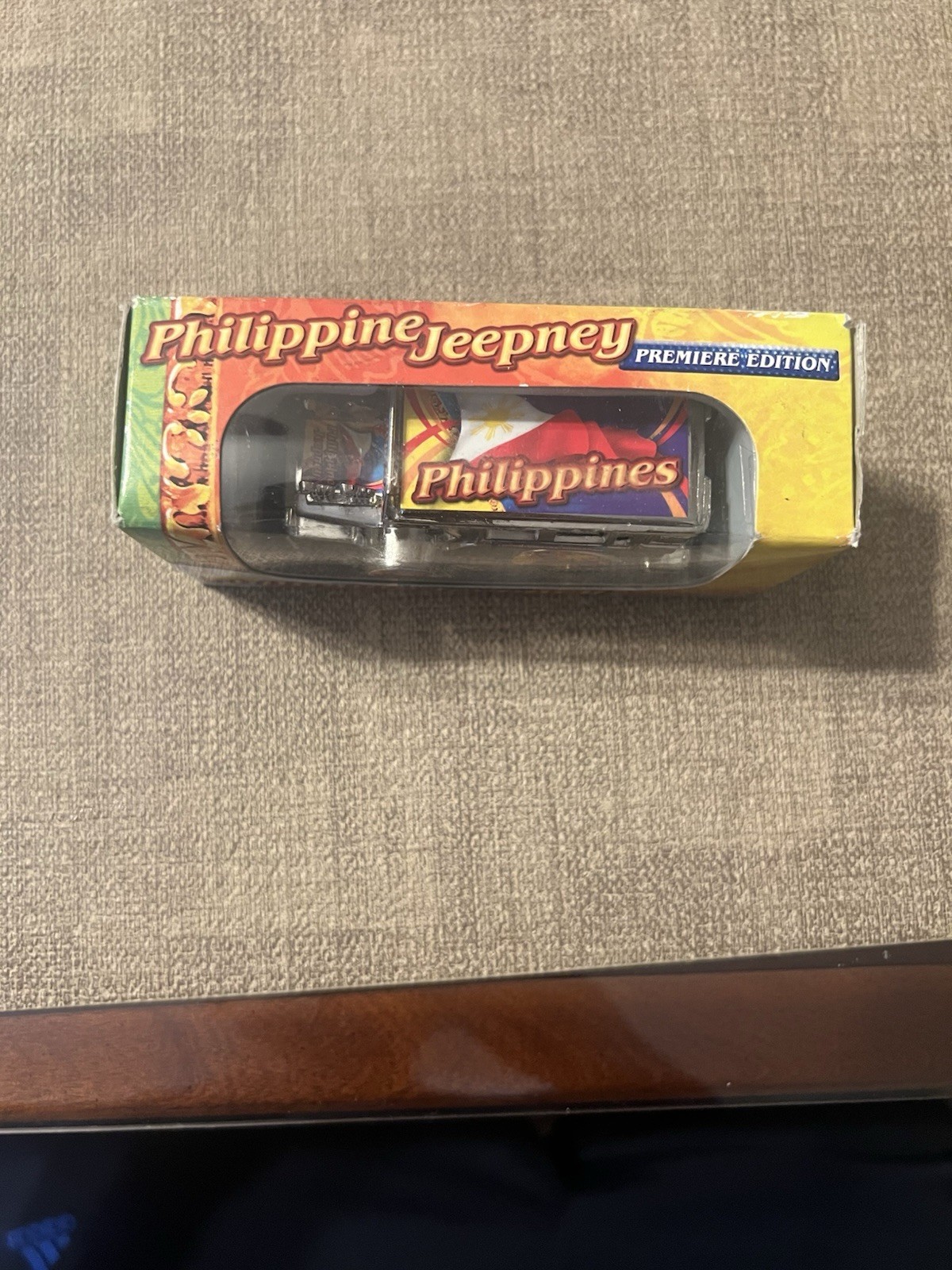 Philippine Jeepney Premiere Edition Black Jeepney Model Vehicle, Philippines