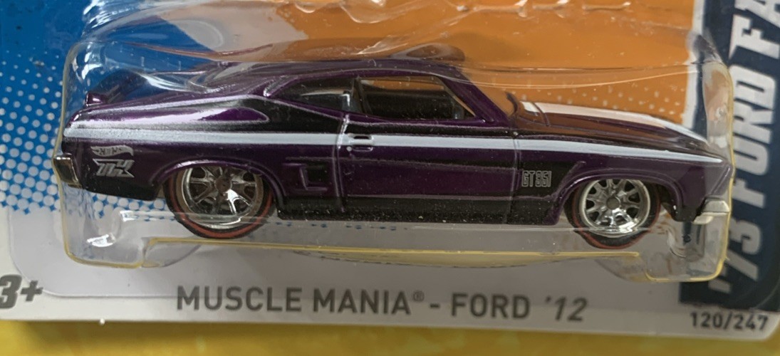 2012 Hot Wheels Super Treasure Hunt ’73 Ford Falcon XB w/ Protector