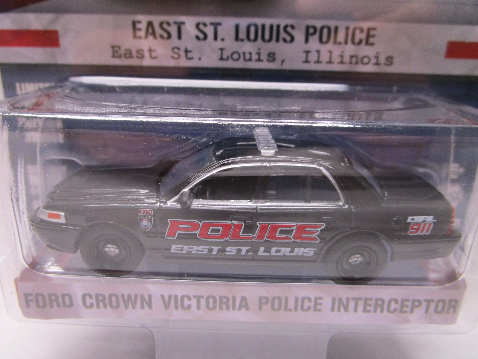 Greenlight Hot Pursuit Series 18 1:64 Ford Crown Victoria East St. Louis Police