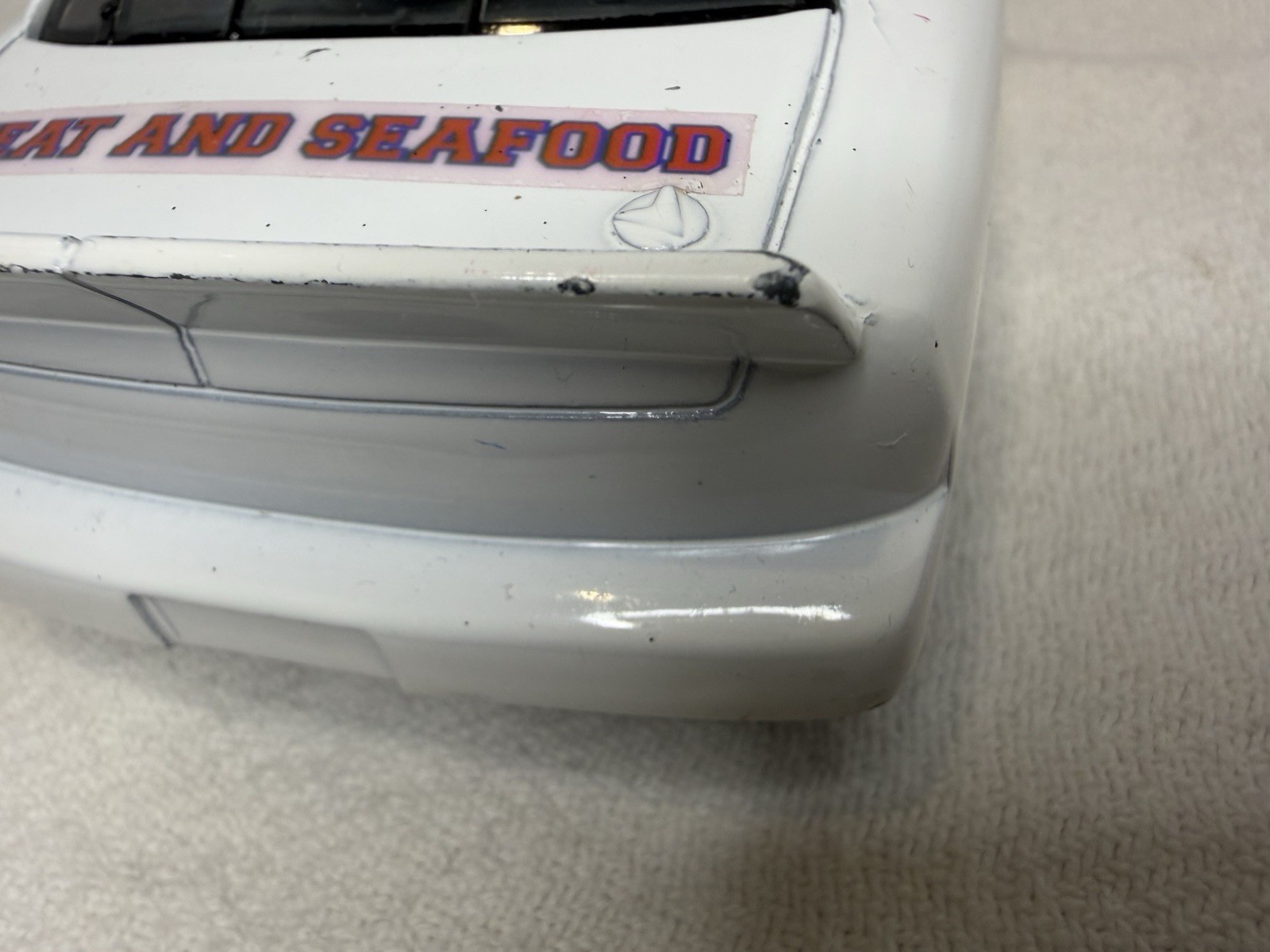 Vintage Golden Wheel 1/24 Scale Kroger #80 Stock Race Car Meat And Seafood Promo
