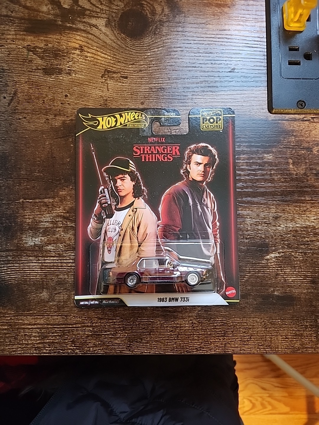 Hot Wheels Premium 2025 Pop Culture Stranger Things 1983 BMW 733i Diecast Car