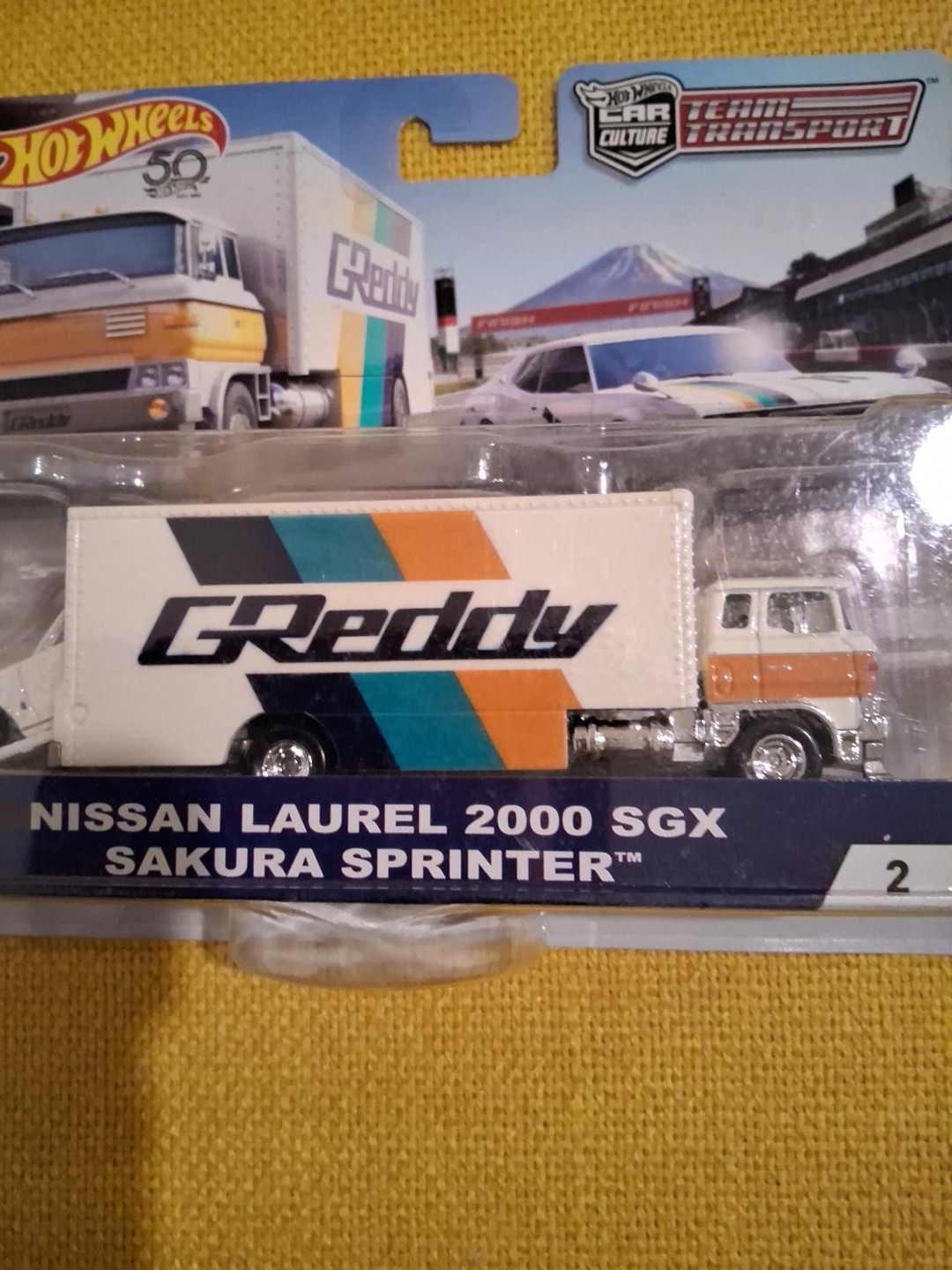 Hot Wheels Team Transport NISSAN LAUREL 2000 SGX SAKURA SPRINTER 🔥02