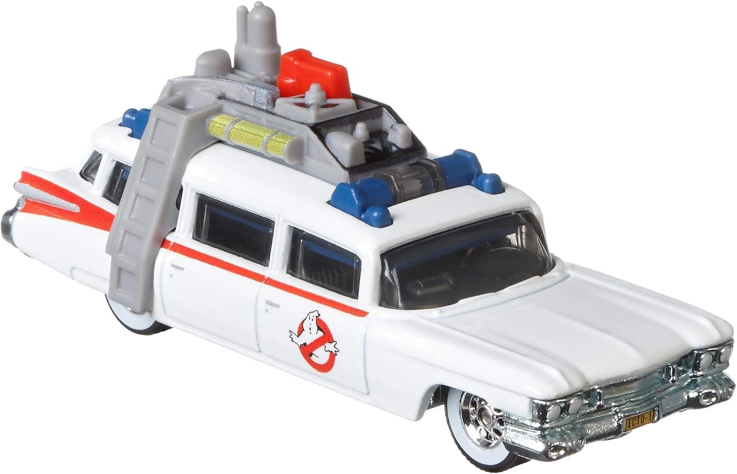 Hot Wheels 2020 Retro Real Riders Ghostbusters ECTO-1 Die-Cast Vehicle USED