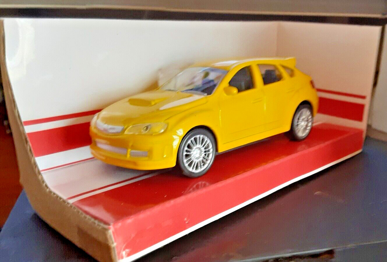 1:46 Denver Die Cast-Menards 2011-2015 Subaru Impreza WRX Yellow – 4 Door Sedan
