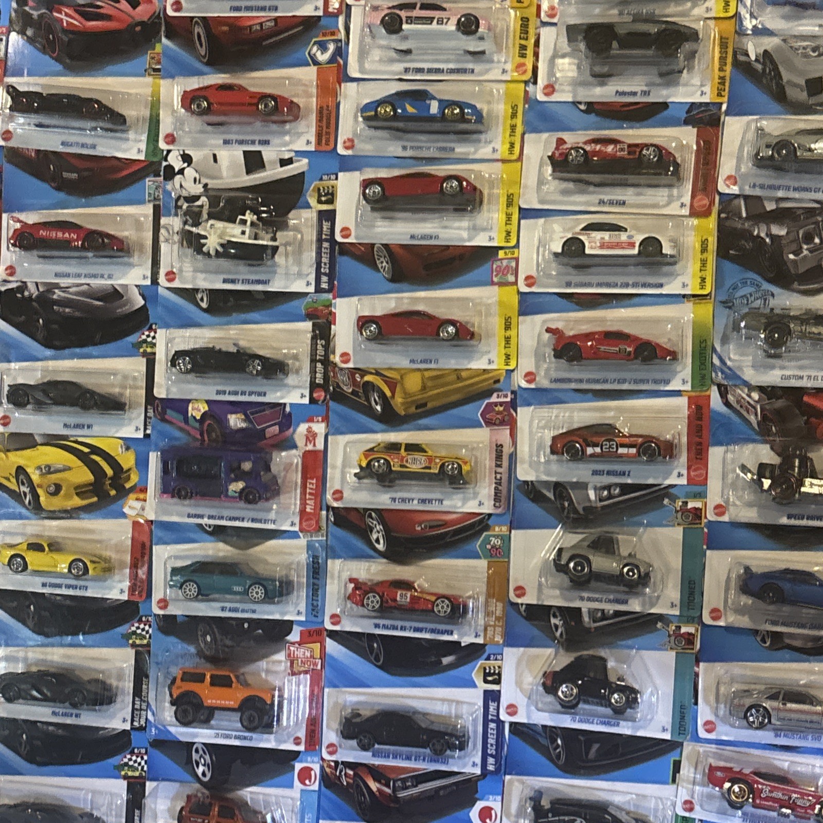 Huge Lot Of 160 Hot Wheels JDM Cars And Luxury Cars Nissan Honda Toyota Ferrari