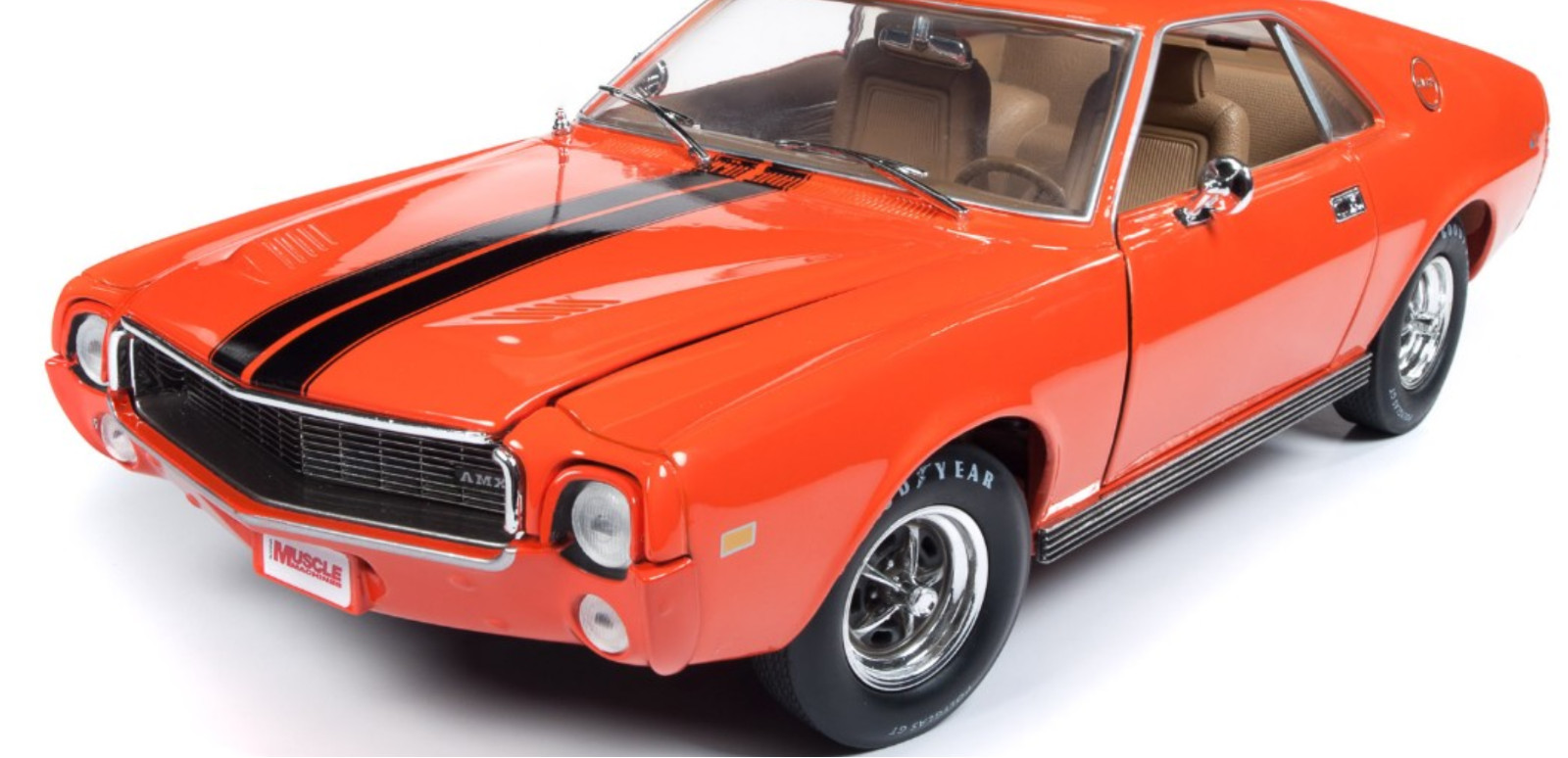 AMC1 18Classic12Javelin Muscle Car24Custom Hot Rod Race 1968Carousel ORANGE1967