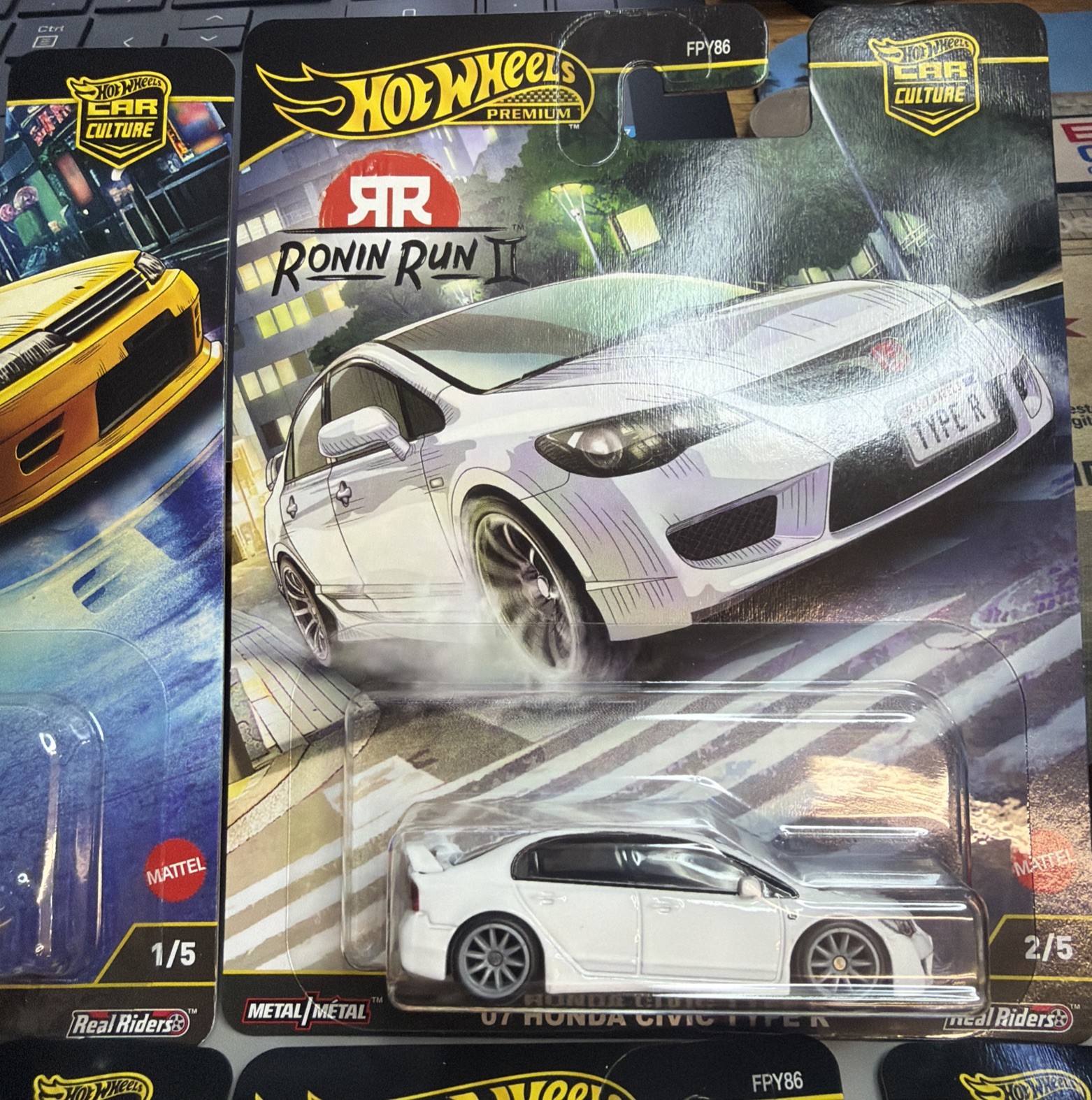 Hot Wheels Premium Car Culture RONIN RUN 2 Full Set Of 1-5 ; No Chase.
