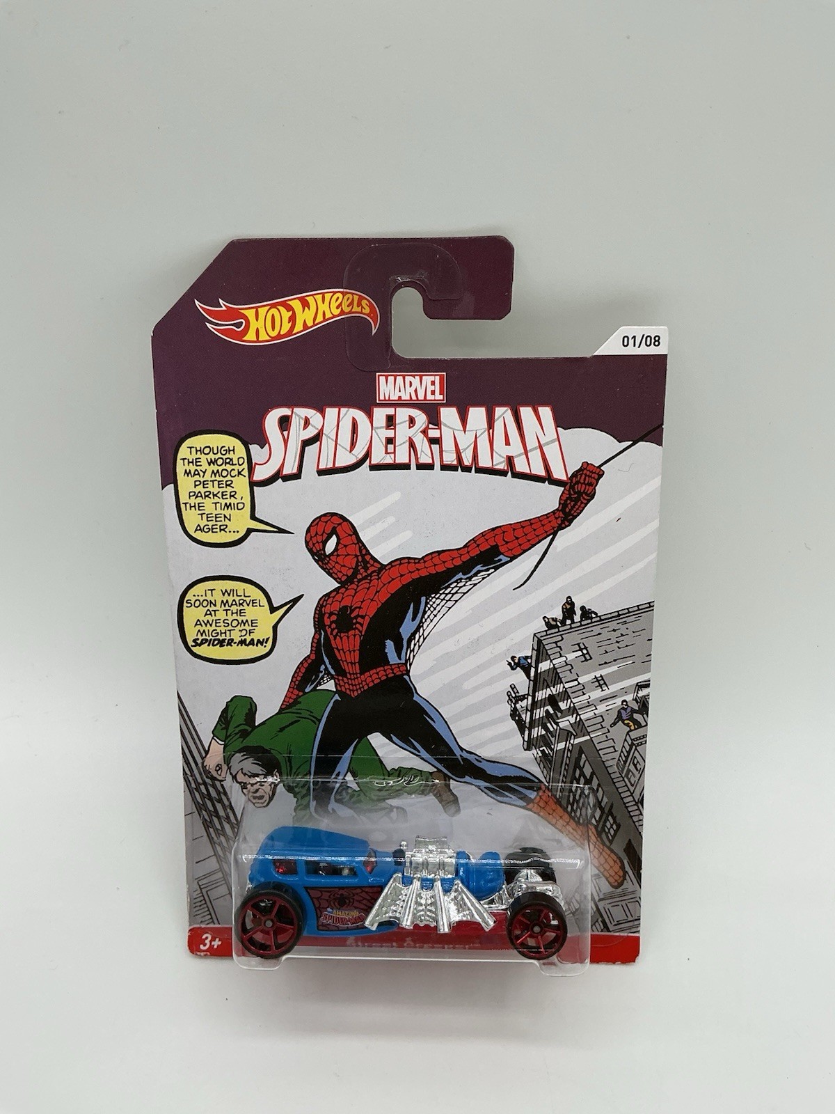 Hot Wheels Marvel Spider-Man Complete Set 2013 7 Of 8- Z 59