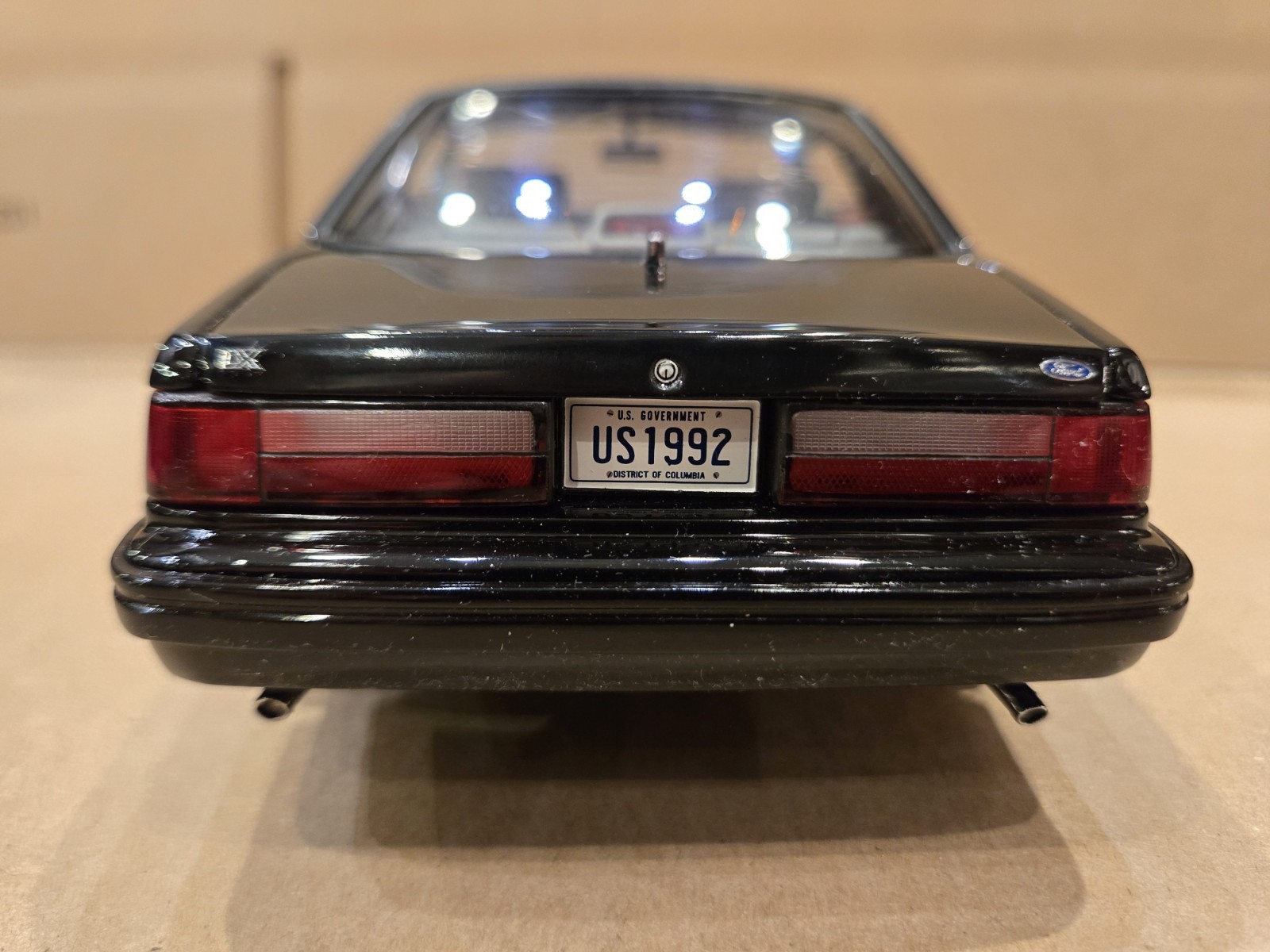 READ – GMP 1/18 Scale 1992 FBI Pursuit Ford Mustang SSP – Diecast 🔥🔥🔥
