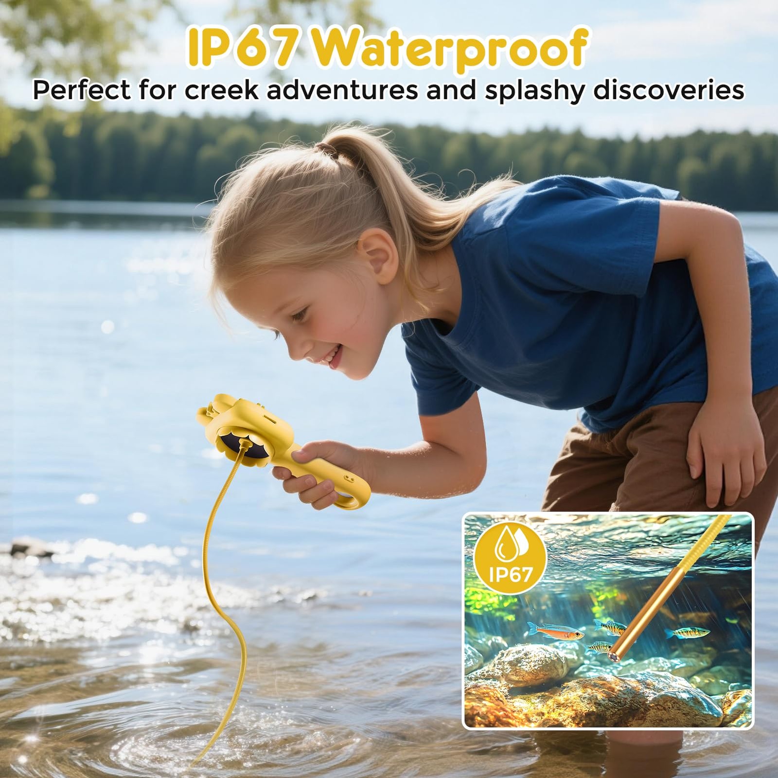 Toy Borescope Camera for Kids – STEM Science Educational Outdoor Toy for 4 5 …