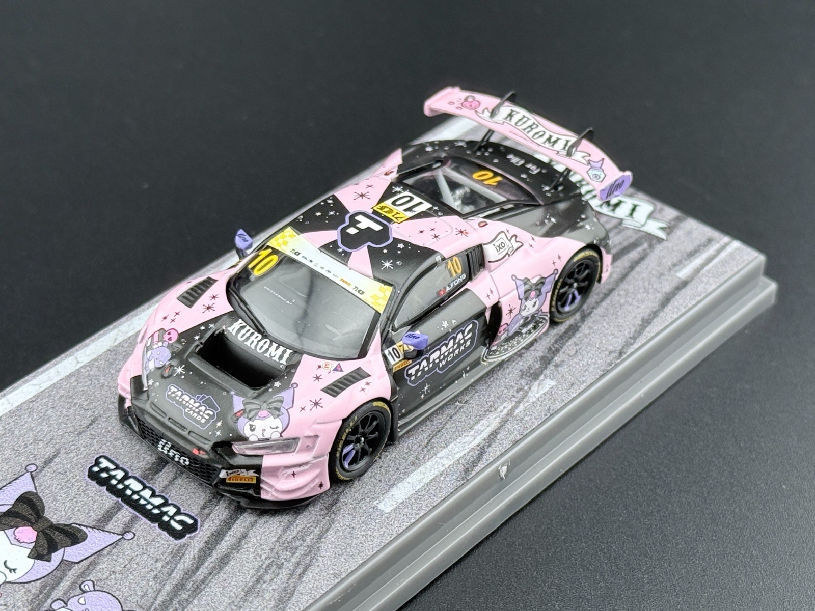 Tarmac Works Audi R8 LMS GT3 evo II Kuromi Uno Racing Macau GT Cup FIA GT 1/64