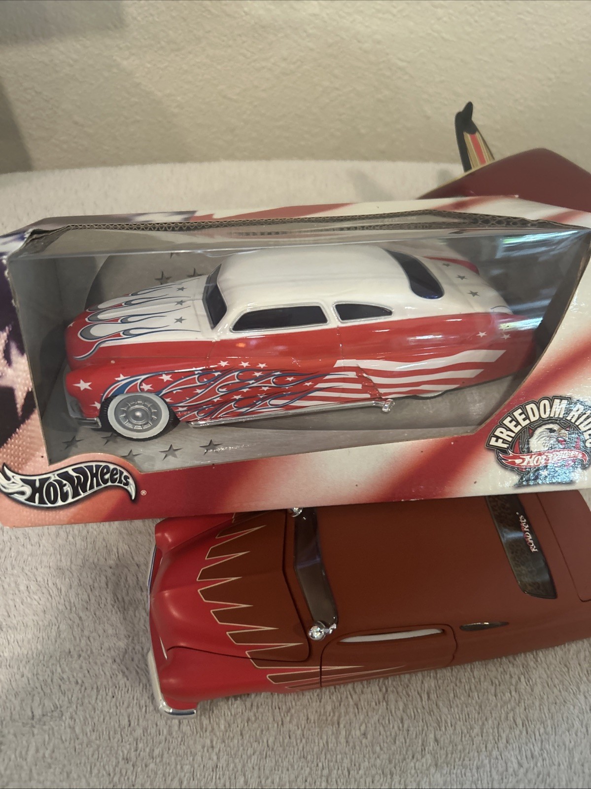 Hot Wheels Freedom Ride Custom Merc Woodie & Jada Road Rats 1951 Mercury