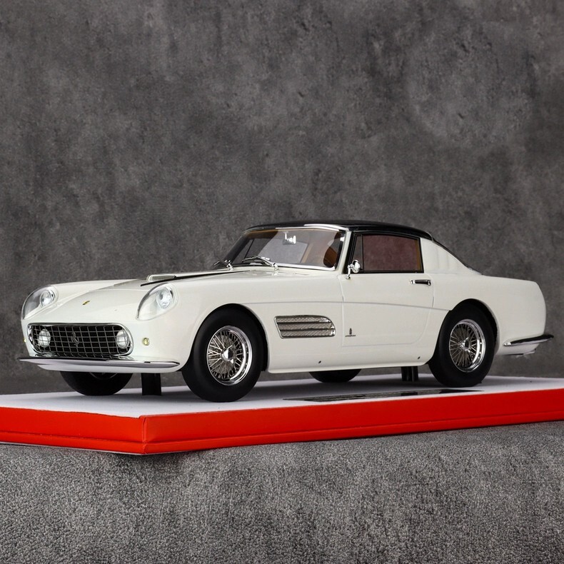 for Tecnnmodel for Ferrari for 410 for S.A. 1958 for Superfast white 1:18 Model