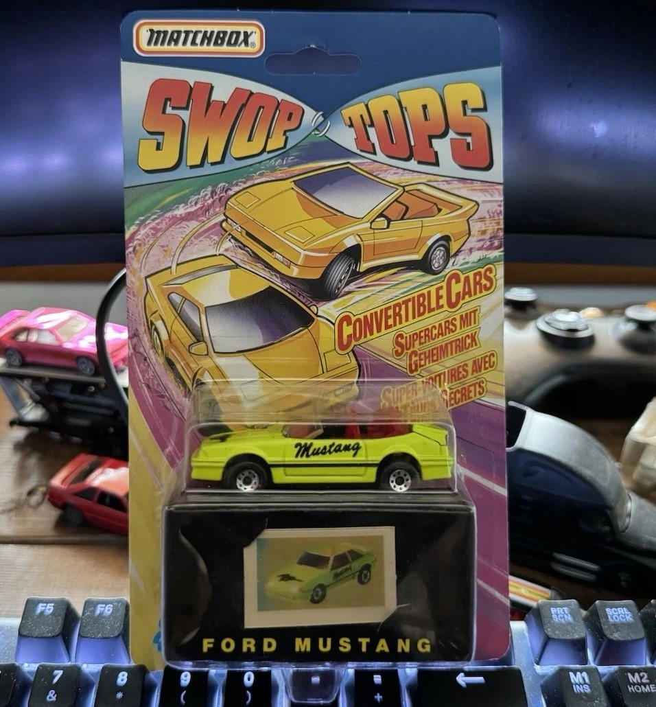 Matchbox SWOP TOPS Foxbody MUSTANG (Ultra Rare / VHTF) (Removeable top)