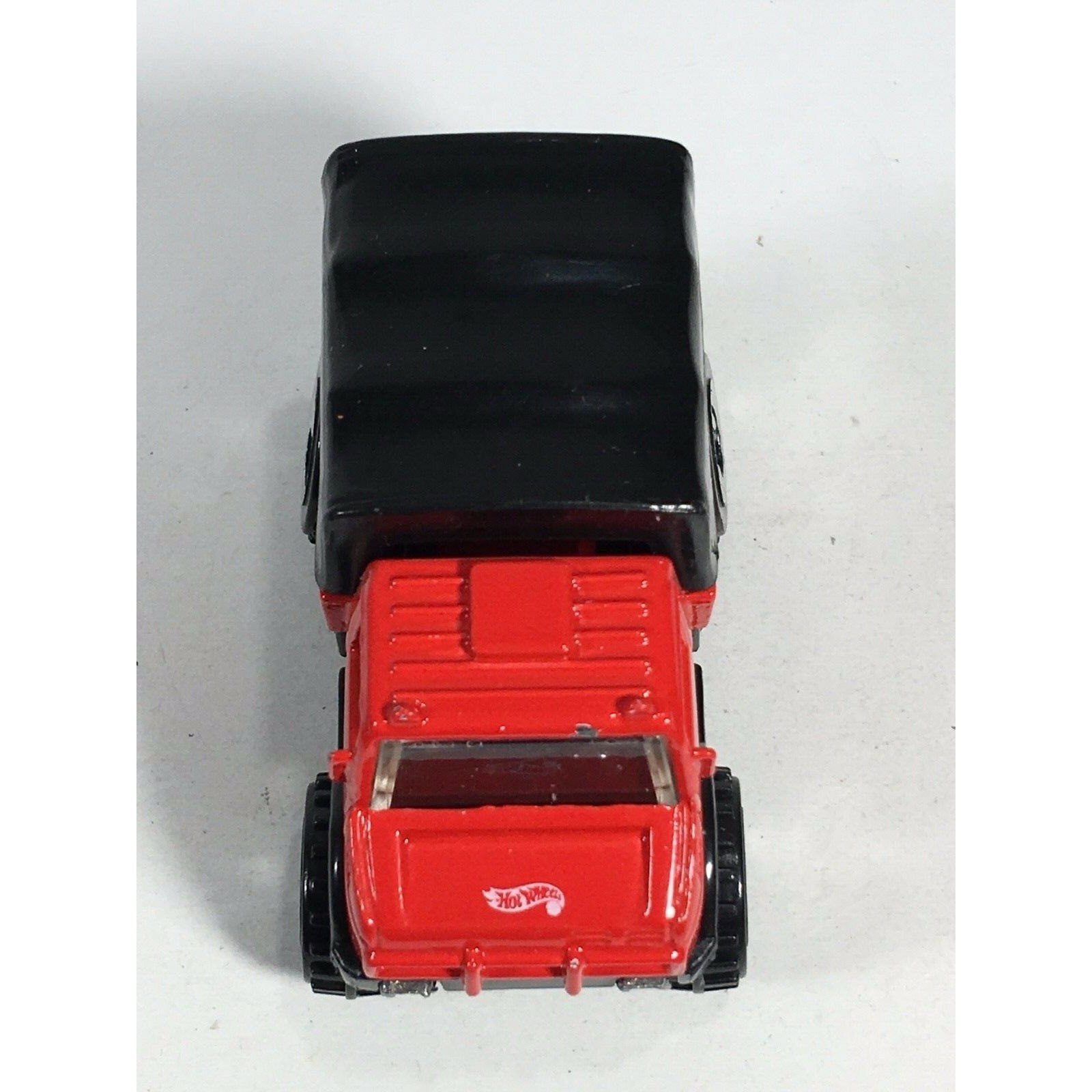 Hot Wheels 1999 Mercedes-Benz Unimog Red w/ Black HW Mainline Removable Top