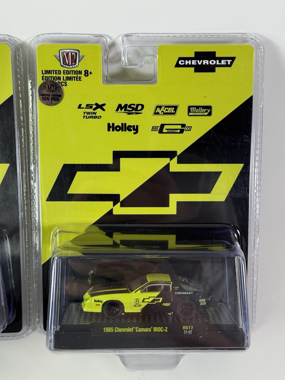 M2 Machines 1985 Chevrolet Camaro IROC-Z HS17 – Limited 526pcs Chase & Normal