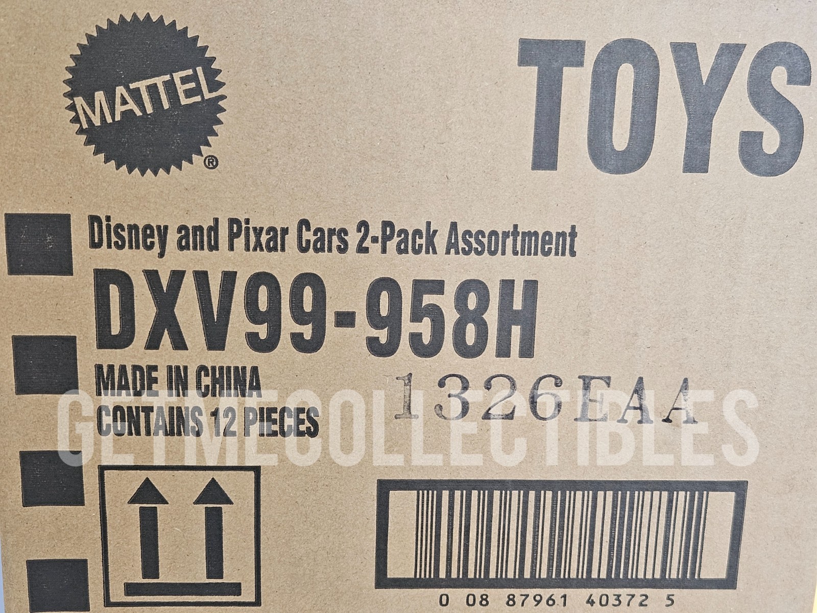 12 DISNEY CARS 2 PACK CASE H SEALED RACE 20th ANNIVERSARY 2026 FREE SHIPPING