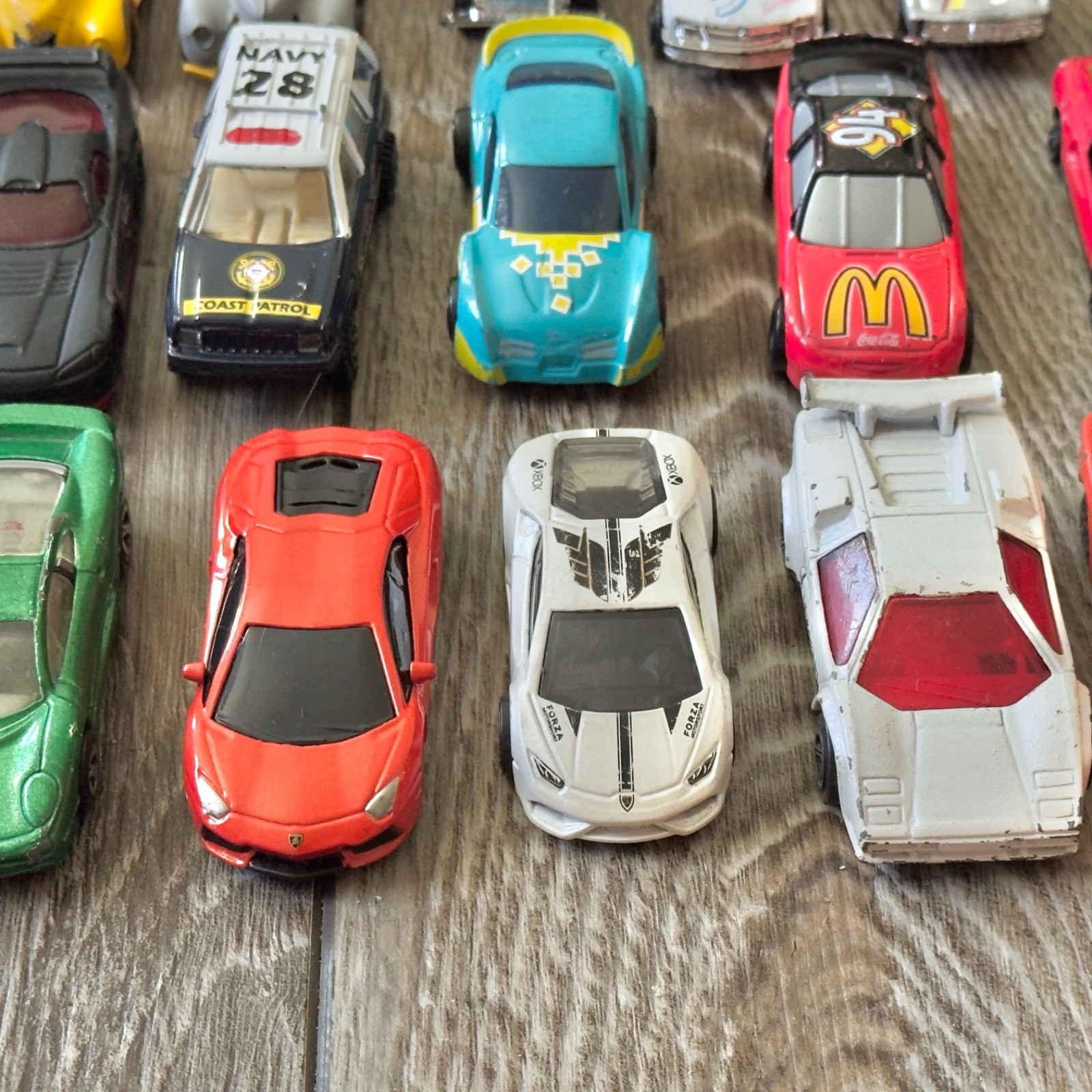 Hot Wheels Matchbox Unbranded Mixed Diecast & Plastic Cars Trucks Lot of 47